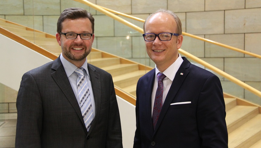 Raphale Tigges MdL und André Kuper MdL Raphale Tigges MdL und André Kuper MdL